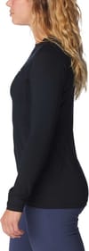 Columbia + Midweight Stretch Long Sleeve Top W Black
