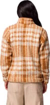 Columbia + West Bend 1/4 Zip II Camel Brown Herringplaid