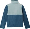 Columbia + Back Bowl II Full Zip Fleece Everblue Crushed Blue Neon Light
