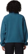 Columbia + Helvetia II Cropped Half Snap Fleece Everblue Crshd Blue Ctrn Hz