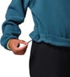 Columbia + Helvetia II Cropped Half Snap Fleece Everblue Crshd Blue Ctrn Hz - 3