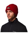 Columbia + Provisions Cuffed Beanie Red Dahlia Heritage High Cascades - 3