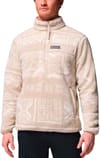 Rugged Ridge High Pile Half Zip Dark Stone Deschutes Days + Columbia