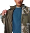 Columbia + Winter Pass Reversible Fleece Stone Green Tracks - 4