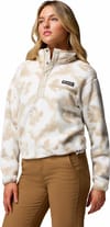 Columbia + Helvetia II Printed Cropped Half Snap Sea Salt Sprayflower - 3