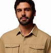 Columbia + Acker Rock Twill SS Button Down Beach - 4