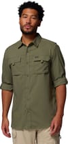 Columbia + Silver Ridge Utility II LS Shirt Stone Green - 4
