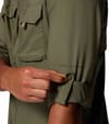 Columbia + Silver Ridge Utility II LS Shirt Stone Green - 5