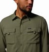 Columbia + Silver Ridge Utility II LS Shirt Stone Green - 6