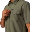 Columbia + Silver Ridge Utility II SS Stone Green - 5