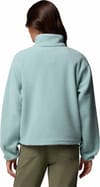 Columbia + Helvetia II Cropped Half Snap Fleece Crushed Blue Safari Marine Light