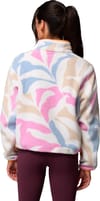 Columbia + Helvetia II Printed Cropped Half Snap White Floristic - 3