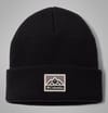 Whirlibird Cuffed Beanie Black Mountains + Columbia