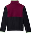 Columbia + Back Bowl II Full Zip Fleece Black Marion Berry Teal