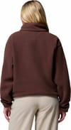 Columbia + Helvetia II Cropped Half Snap Fleece Tobacco