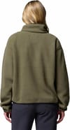 Columbia + Helvetia II Cropped Half Snap Fleece Stone Green Safari