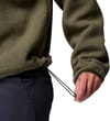 Columbia + Helvetia II Cropped Half Snap Fleece Stone Green Safari - 5