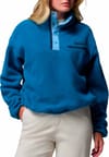 Helvetia II Cropped Half Snap Fleece Phoenix Blue Rainy Day + Columbia