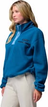 Columbia + Helvetia II Cropped Half Snap Fleece Phoenix Blue Rainy Day - 3