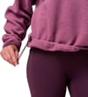 Columbia + Helvetia II Cropped Half Snap Fleece Antique Mauve Mineral Pink - 5