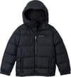 Puffect Hooded Jacket Black + Columbia