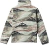 Columbia + Helvetia II Printed Half Snap Fleece Sedona Sage Summits Tea Light