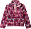 Helvetia II Printed Half Snap Fleece Antique Mauve Geomix + Columbia