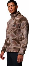 Columbia + Helvetia II Printed Half Snap Fleece Iron Dyeflow - 3