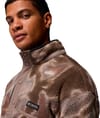 Columbia + Helvetia II Printed Half Snap Fleece Iron Dyeflow - 4