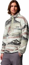 Columbia + Helvetia II Printed Half Snap Fleece Sedona Sage Summits - 3