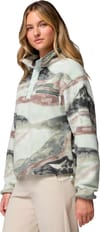 Columbia + Helvetia II Printed Cropped Half Snap Sedona Sage Summits - 3