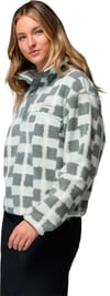 Columbia + Helvetia II Printed Cropped Half Snap Sedona Sage Geostack - 3
