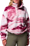 Helvetia II Printed Cropped Half Snap Antique Mauve Summits + Columbia