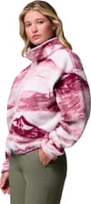 Columbia + Helvetia II Printed Cropped Half Snap Antique Mauve Summits - 3
