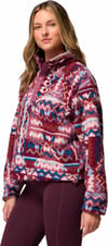 Columbia + Helvetia II Printed Cropped Half Snap Antique Mauve Geomix - 3