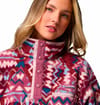 Columbia + Helvetia II Printed Cropped Half Snap Antique Mauve Geomix - 4