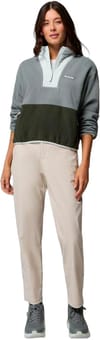 Columbia + Sequoia Grove II Half Zip Fleece Sedona Sage Greenscape Tea Light - 4