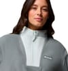 Columbia + Sequoia Grove II Half Zip Fleece Sedona Sage Greenscape Tea Light - 5