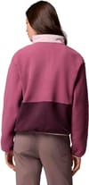 Columbia + Sequoia Grove II Half Zip Fleece Antique Mauve Moonvista Mineral Pink - 3
