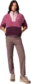 Columbia + Sequoia Grove II Half Zip Fleece Antique Mauve Moonvista Mineral Pink - 4