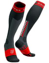 Compressport + Ski Touring Full Socks Black/Core Red - 4