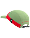 Compressport + 5 Panel Light Cap Nile/Fluo Red