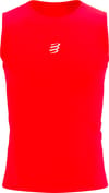 Trail Racing Tank M Fluo Red + Compressport