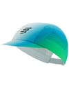 Compressport + Pro Racing Cap Star White/Blue-Green - 4