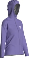 Compressport + Hurricane Waterproof Jacket W Aster Purple
