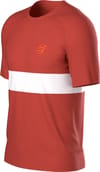 Compressport + Performance SS Tshirt M Pompeian Red White - 8