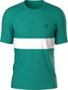 Performance SS Tshirt M Shady Glade White + Compressport