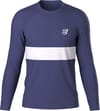 Performance LS Tshirt M Peacoat White + Compressport