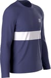 Compressport + Performance LS Tshirt M Peacoat White