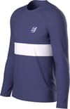 Compressport + Performance LS Tshirt M Peacoat White - 8
